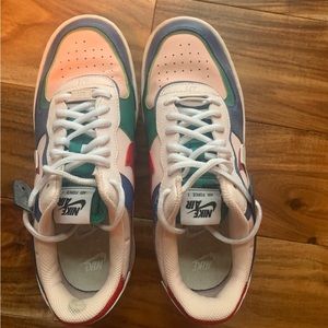 Nike- Women’s Air Force 1 Low Shadow Mystic Navy